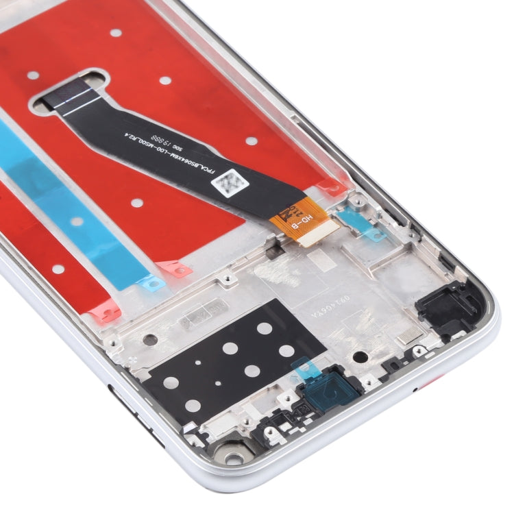OEM LCD Screen for Honor Play 4T Digitizer Full Assembly With Frame(Silver)