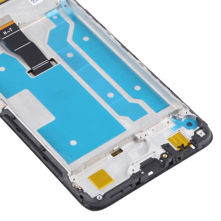 OEM LCD Screen for Huawei Y7a Digitizer Full Assembly With Frame(Black)