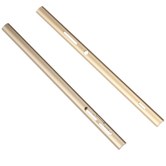 1 Pair Metal Side Part Sidebar For Sony Xperia XA2 Ultra (Gold)