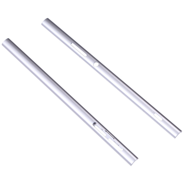 1 Pair Metal Side Part Sidebar For Sony Xperia XA2 Ultra (Silver)