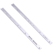 1 Pair Metal Side Part Sidebar For Sony Xperia XA2 Ultra (Silver)