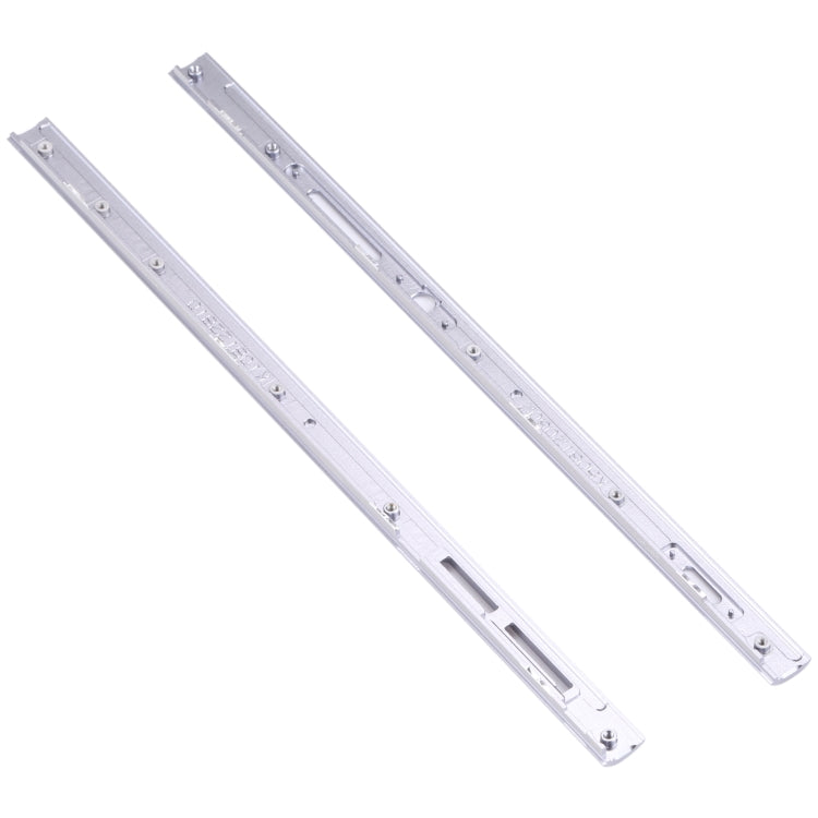 1 Pair Metal Side Part Sidebar For Sony Xperia XA2 Ultra (Silver)