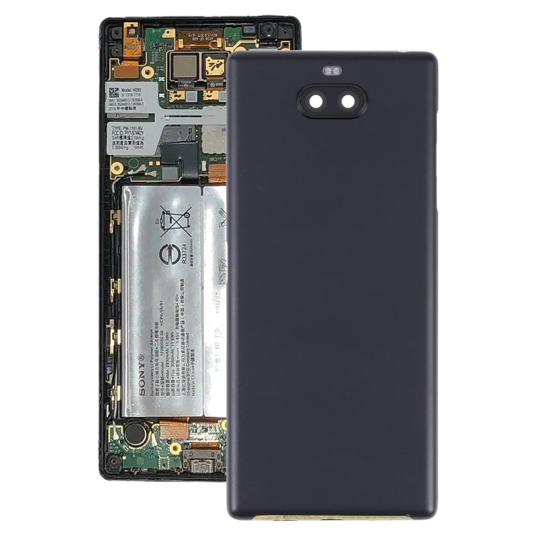 Battery Back Cover for Sony Xperia 10 Plus(Black)