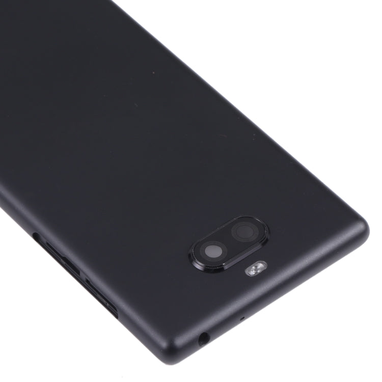 Battery Back Cover for Sony Xperia 10 Plus(Black)