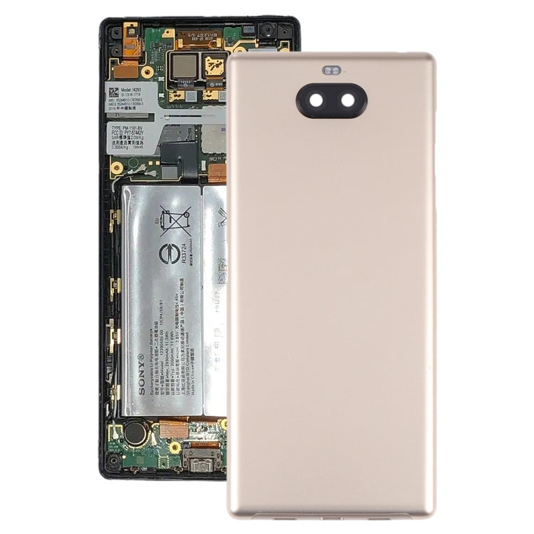 Battery Back Cover for Sony Xperia 10 Plus(Gold)