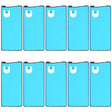 10 PCS Original Front Housing Adhesive for Sony Xperia XZ2 Compact - Adhesive Sticker by PMC TechLife | Online Shopping South Africa | PMC TechLife