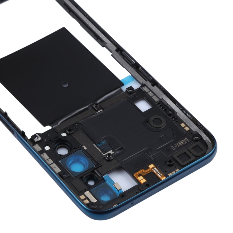 For Realme X50 5G China RMX2051, RMX2025 Original Middle Frame Bezel Plate (Dark Blue)