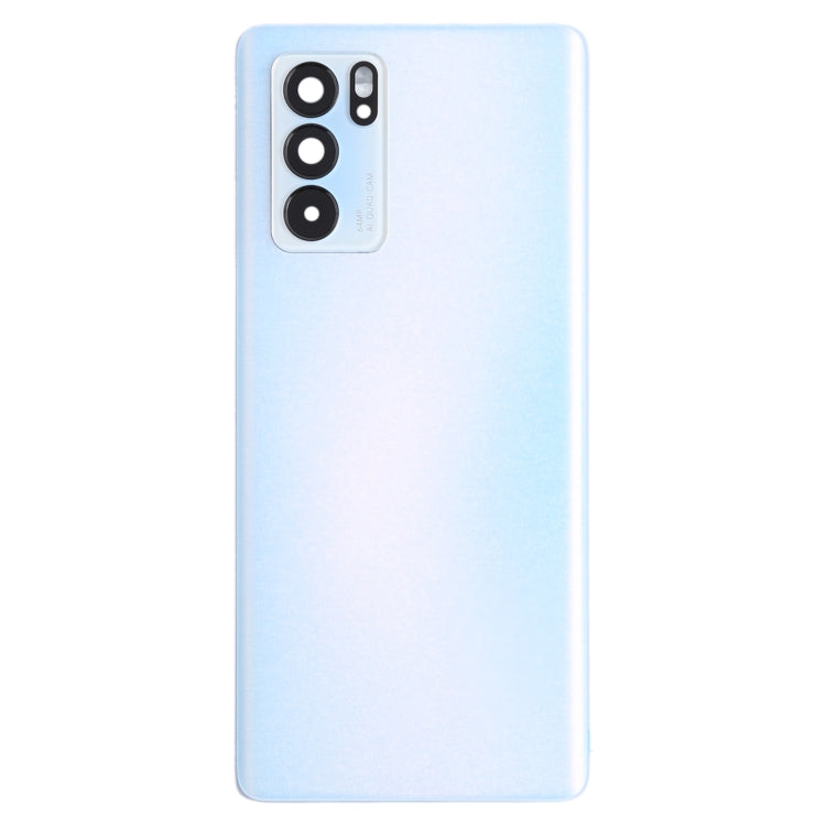 For OPPO Reno6 Pro 5G PEPM00, CPH2249 Original Battery Back Cover (Blue)
