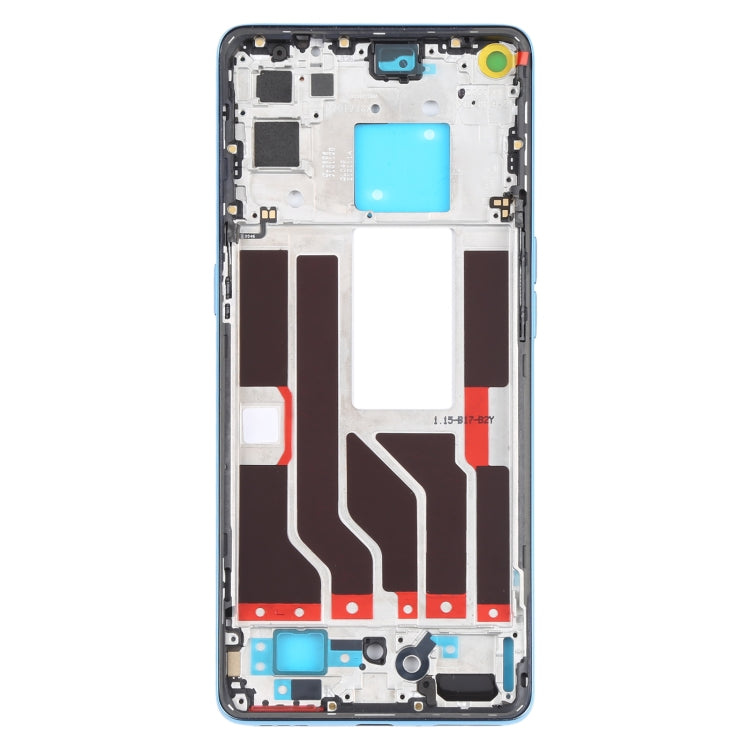 For OPPO Realme X7 Pro Ultra Original Front Housing LCD Frame Bezel Plate (Blue)
