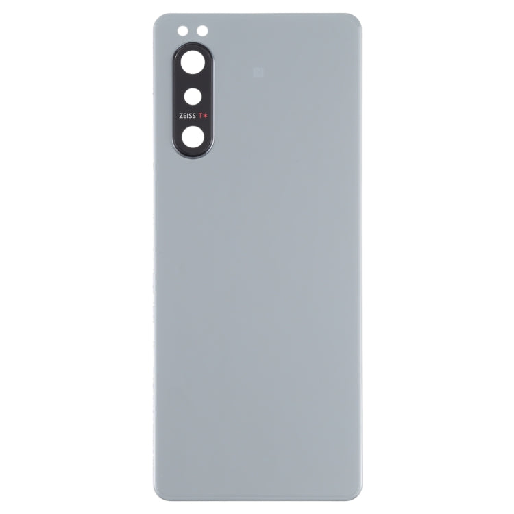 Battery Back Cover with Camera Lens Cover for Sony Xperia 5 II(Grey)