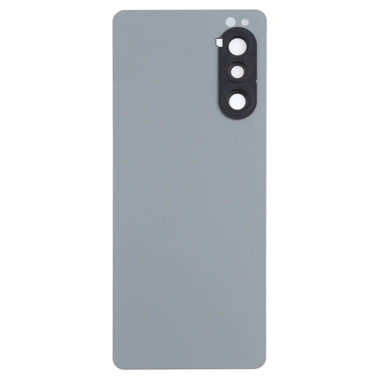 Battery Back Cover with Camera Lens Cover for Sony Xperia 5 II(Grey)