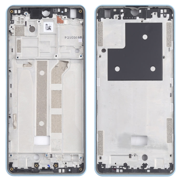 Middle Frame Bezel Plate for Sony Xperia Ace II SO-41B (Blue)