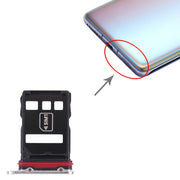 SIM Card Tray + NM Card Tray for Huawei Mate 40 Pro+ (Silver)