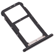 SIM Card Tray + Micro SD Card Tray for ZTE Blade A7 2019 (Black)