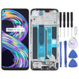 LCD Screen and Digitizer Full Assembly with Frame for OPPO Realme 8 4G - free shipping - PMC TechLife - Order now!