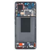 Original Front Housing LCD Frame Bezel Plate for Xiaomi 12 Pro / 12 Dimensity / 12S Pro(Black)