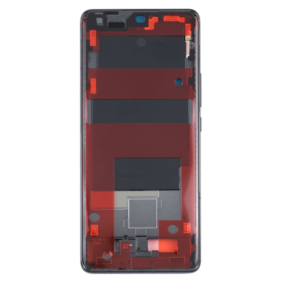 Original Front Housing LCD Frame Bezel Plate for Xiaomi 12 Pro / 12 Dimensity / 12S Pro(Black)
