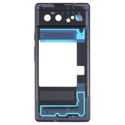 Original Middle Frame Bezel Plate for Google Pixel 6(Black)