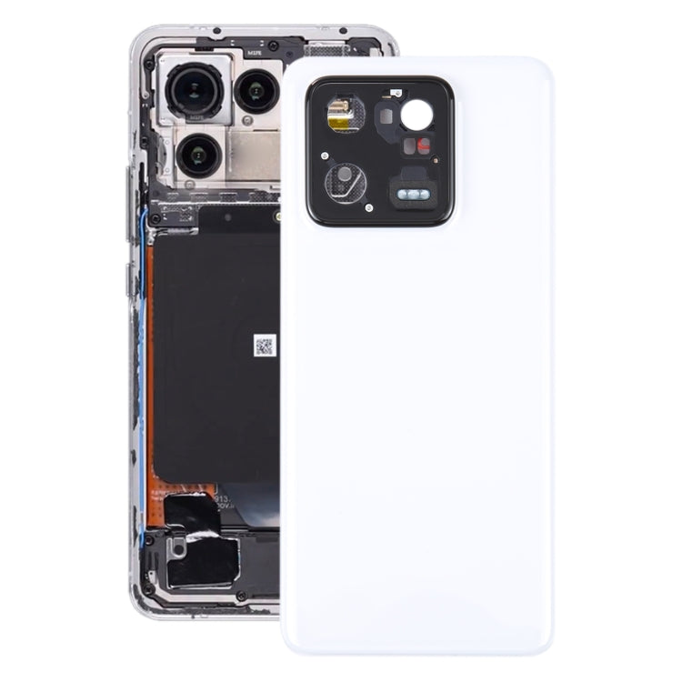 For Xiaomi 13 Pro Battery Back Cover(White)