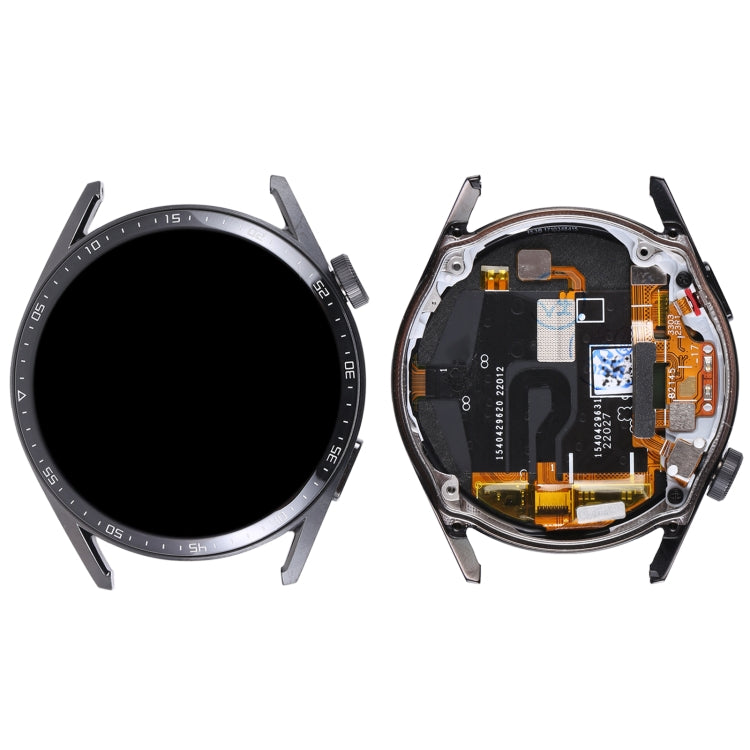 For Huawei Watch GT 3 46mm Single Cable Edition Original LCD Screen Digitizer Full Assembly With Frame (Black)