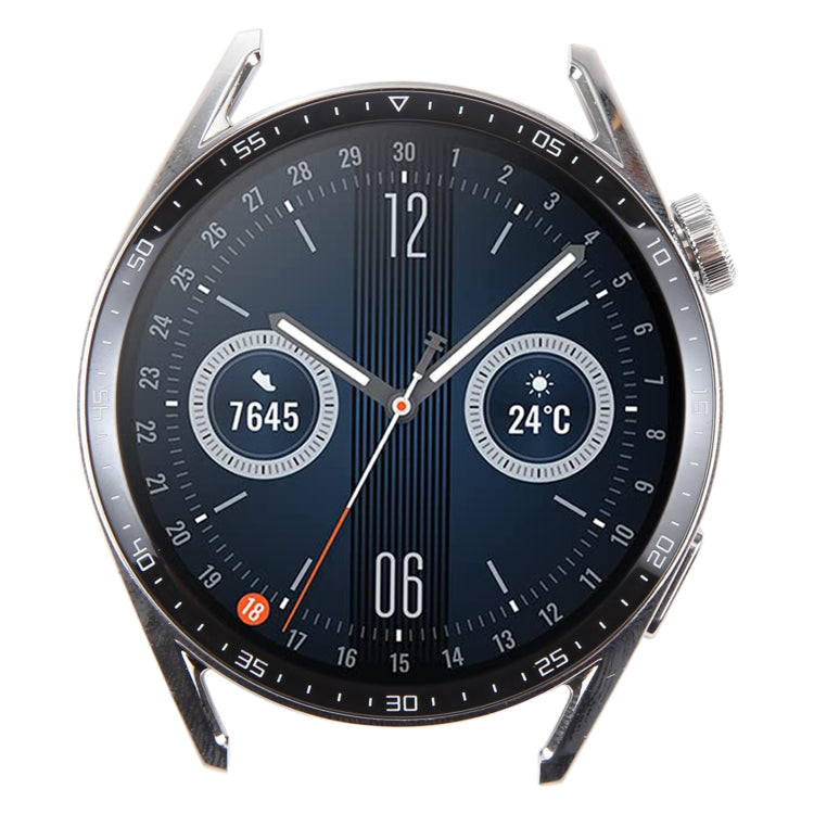 For Huawei Watch GT 3 46mm Single Cable Edition Original LCD Screen Digitizer Full Assembly With Frame (Silver)