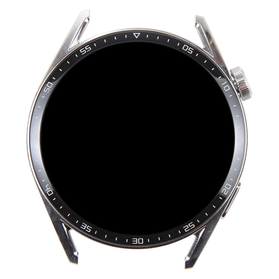 For Huawei Watch GT 3 46mm Single Cable Edition Original LCD Screen Digitizer Full Assembly With Frame (Silver)