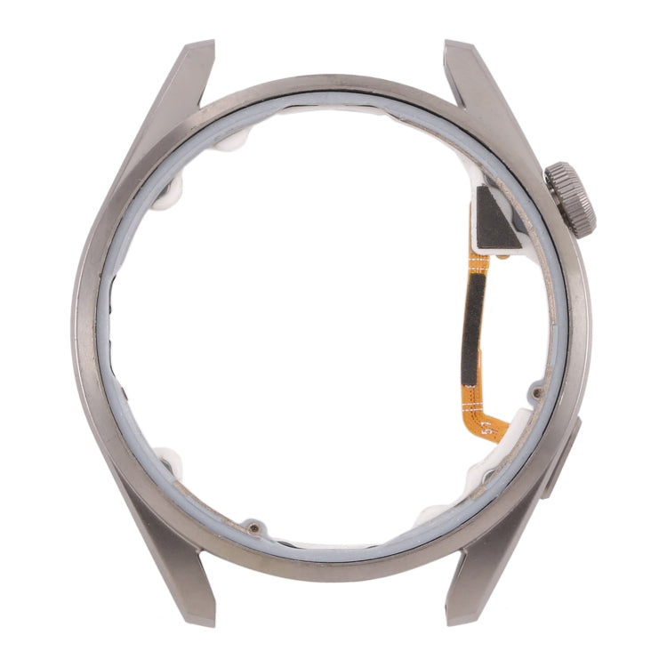 LCD Screen Frame Bezel Plate For Huawei Watch 3 Pro(Silver)