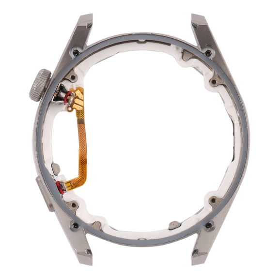 LCD Screen Frame Bezel Plate For Huawei Watch 3 Pro(Silver)