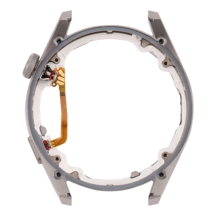 LCD Screen Frame Bezel Plate For Huawei Watch 3 Pro(Silver)