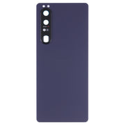 Original Battery Back Cover with Camera Lens for Sony Xperia 1 III(Purple)