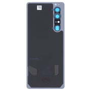 Original Battery Back Cover with Camera Lens for Sony Xperia 1 III(Purple)