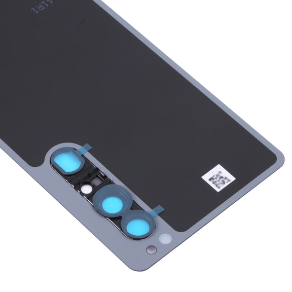 Original Battery Back Cover with Camera Lens for Sony Xperia 1 III(Purple)