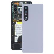 Original Battery Back Cover with Camera Lens for Sony Xperia 1 III(Silver)