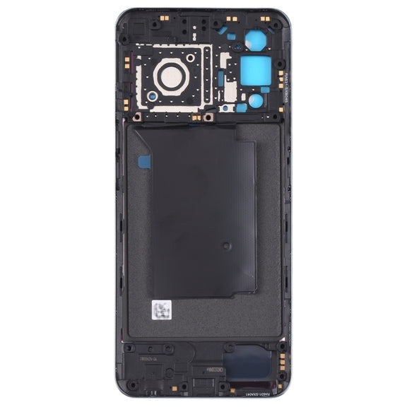 For OPPO Realme Q3 Pro 5G / Realme Q3 Pro Carnival Original Battery Back Cover + Middle Frame (Black)