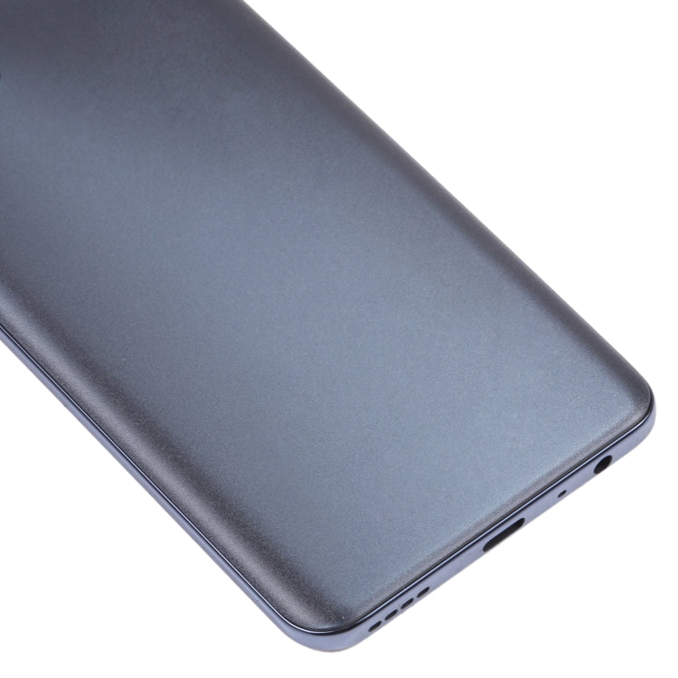 For OPPO Realme Q3 Pro 5G / Realme Q3 Pro Carnival Original Battery Back Cover + Middle Frame (Black)
