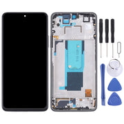 Original LCD Screen and Digitizer Full Assembly with Frame for Xiaomi Redmi Note 11 Pro China/Redmi Note 11 Pro+ 5G/11i/11i HyperCharge(Black)