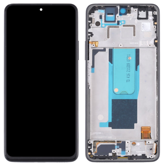 Original LCD Screen and Digitizer Full Assembly with Frame for Xiaomi Redmi Note 11 Pro China/Redmi Note 11 Pro+ 5G/11i/11i HyperCharge(Black)