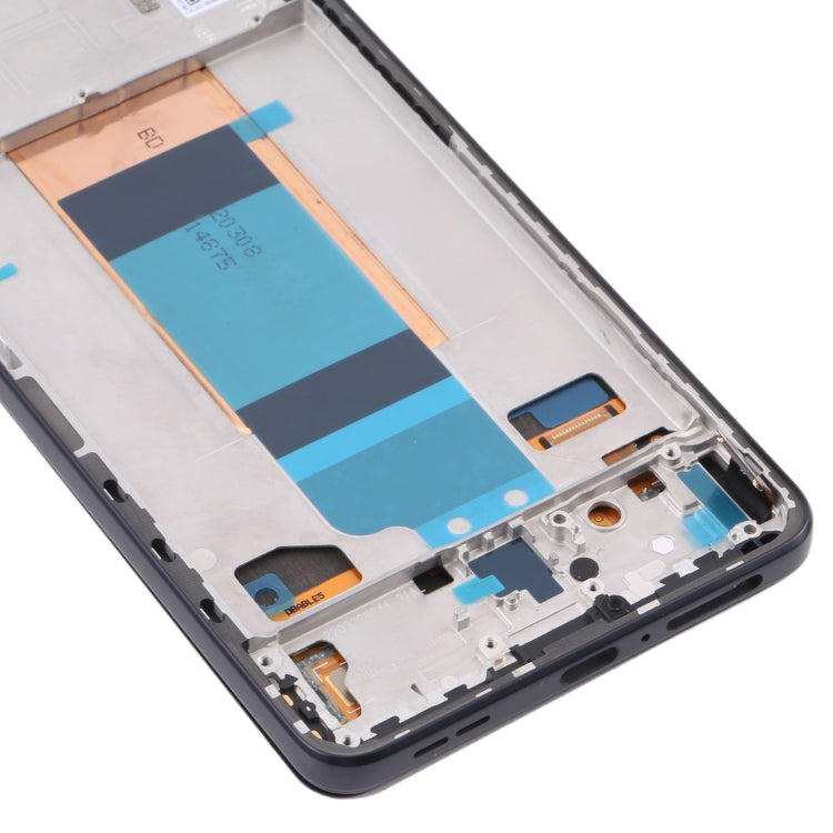 Original LCD Screen for Xiaomi Redmi K40S Digitizer Full Assembly with Frame(Black)