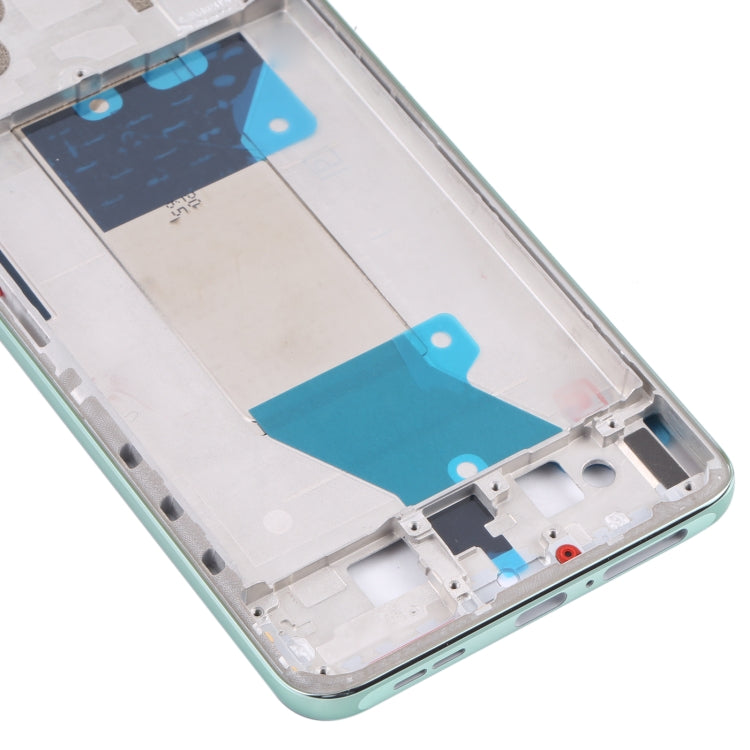 Front Housing LCD Frame Bezel Plate for Xiaomi Redmi K50 / Redmi K50 Pro(Green)