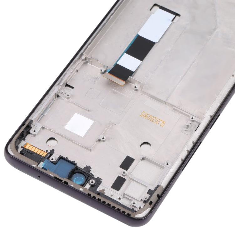 TFT LCD Screen for Motorola Moto G 5G Digitizer Full Assembly with Frame (Purple)