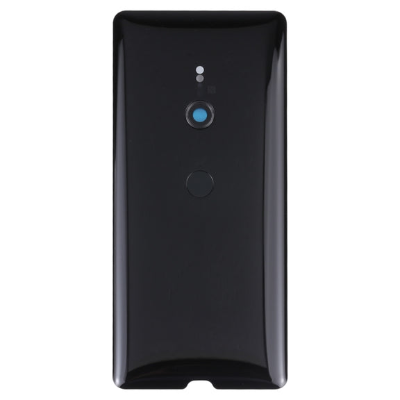 Original Battery Back Cover with Fingerprint for Sony Xperia XZ3(Black)
