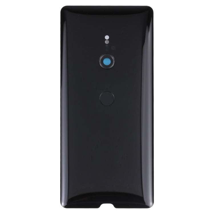 Original Battery Back Cover with Fingerprint for Sony Xperia XZ3(Black)