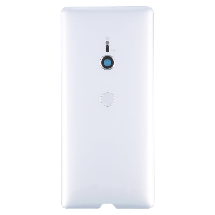 Original Battery Back Cover with Fingerprint for Sony Xperia XZ3(Silver)