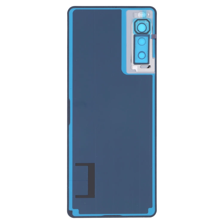 Original Battery Back Cover with Fingerprint for Sony Xperia 10 II(White)