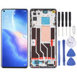 Original LCD Screen For OPPO Reno5 Pro 5G Digitizer Full Assembly with Frame(Silver) - free shipping - PMC TechLife - Order now!
