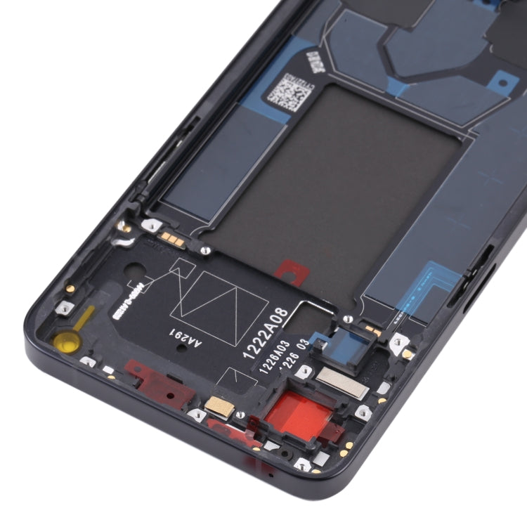 Original LCD Screen For OPPO Reno7 5G China PFJM10 Digitizer Full Assembly with Frame (Black)