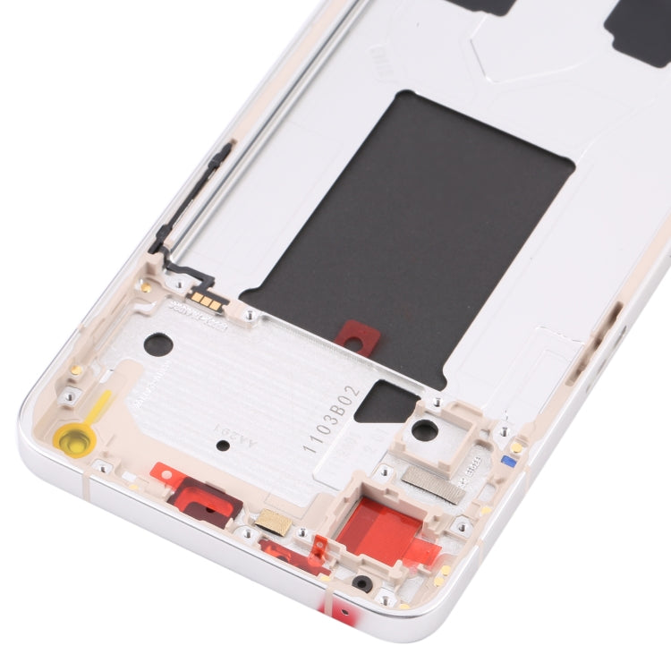Original LCD Screen For OPPO Reno7 5G China PFJM10 Digitizer Full Assembly with Frame (Gold)