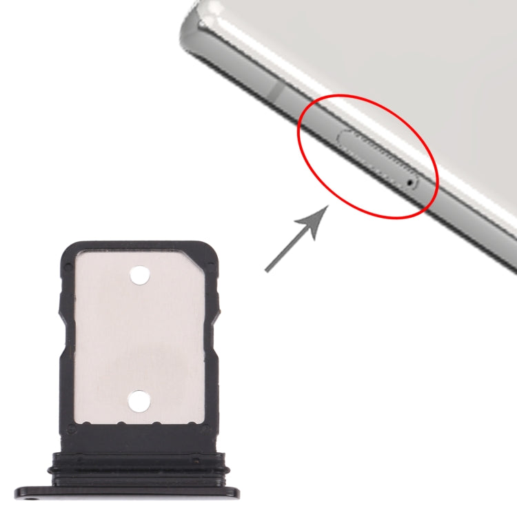 SIM Card Tray for Google Pixel 6 Pro (Black)