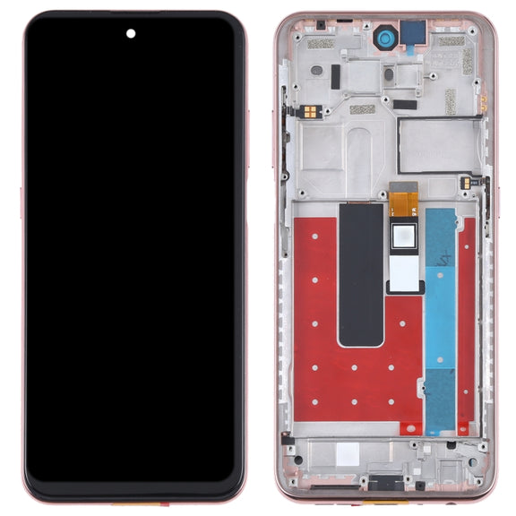 TFT LCD Screen for Nokia X20 TA-1341 TA-1344 Digitizer Full Assembly with Frame (Gold)