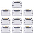 For Alcatel One Touch Idol 4 OT6055 10pcs Charging Port Connector - Single Tail Connector by PMC TechLife | Online Shopping South Africa | PMC TechLife